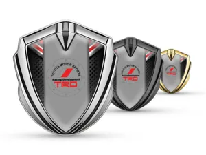 Toyota Custom Metal Emblems Tuning Style Shiny Metal